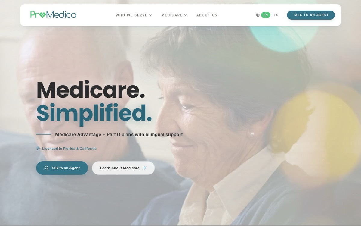 The ProMedica Insurance Services website built by Grove Workflows